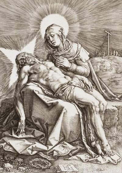 Pieta by Hendrik Goltzius